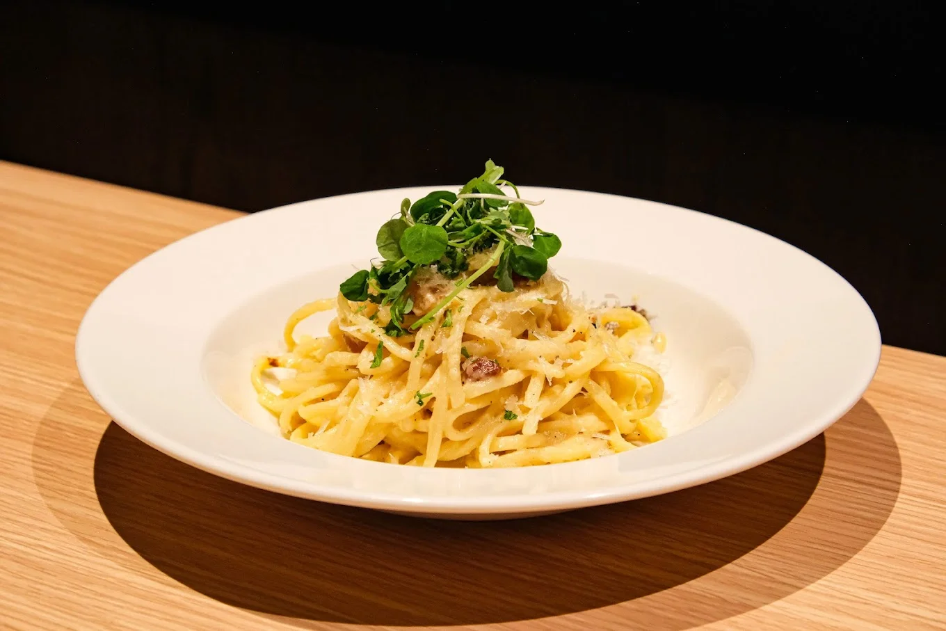 Fresh seafood prepared at La Torino Trattoria Calgary