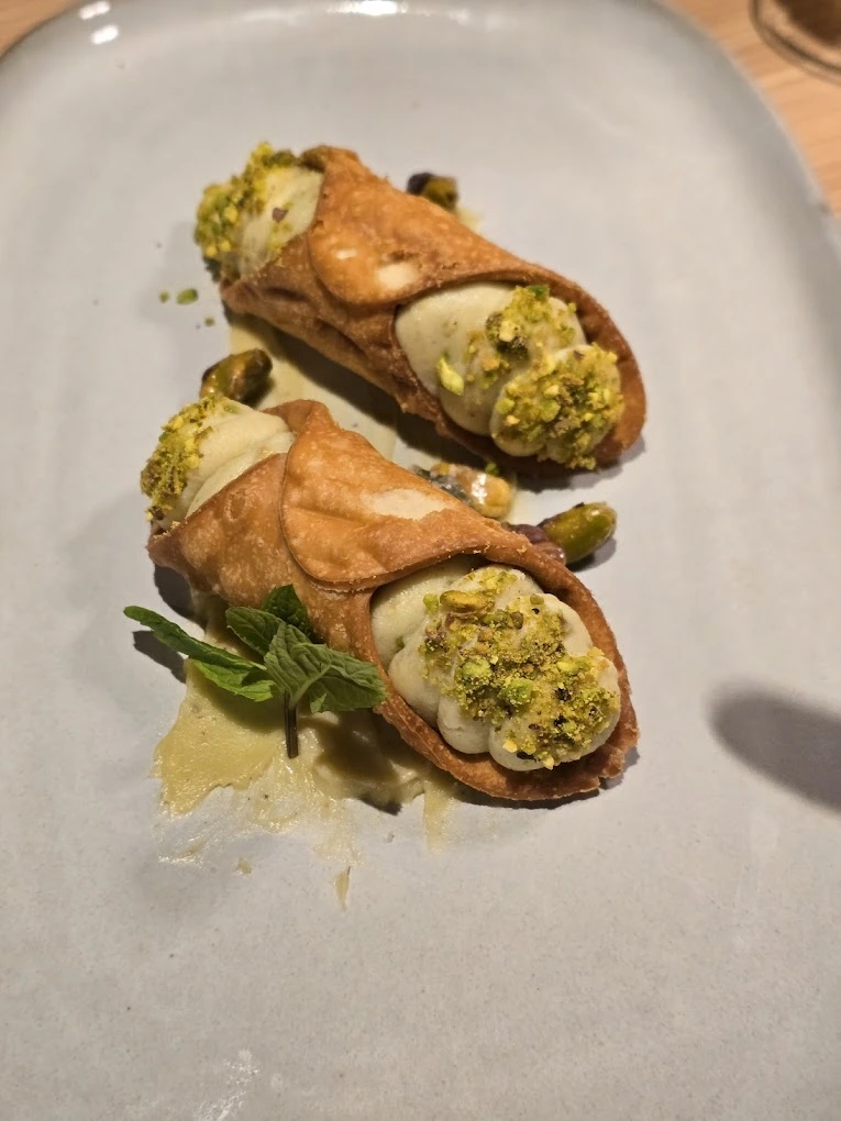 Antipasti and pizza at La Torino Trattoria fine dining Calgary Lake Bonavista